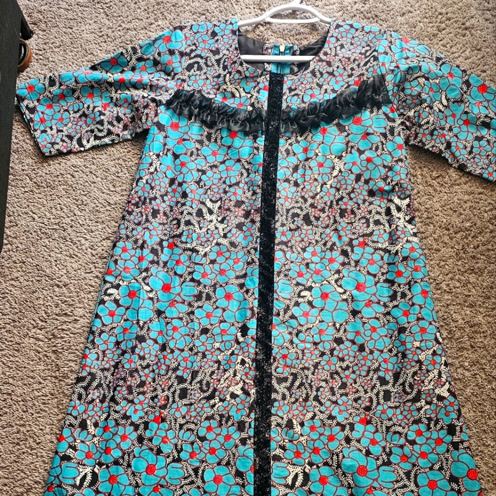 Africa print dress